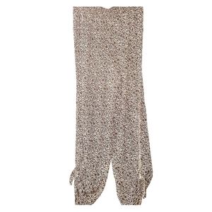 Vanillastar ankle tie animal print pants